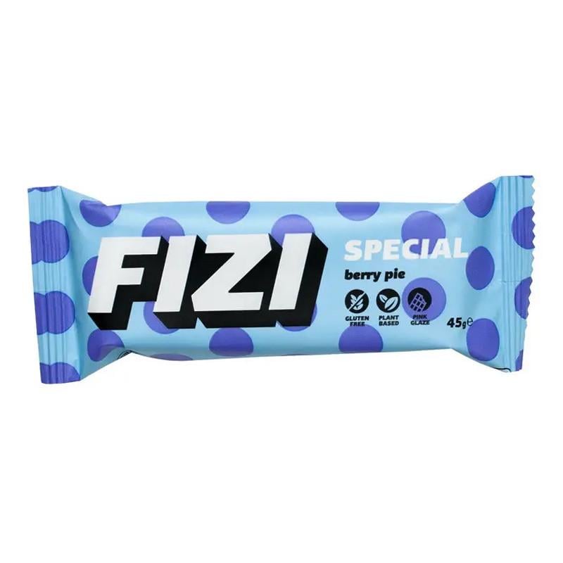 Углеводный батончик Fizi Protein Bar Special Ягодный пирог 45 г (23102-01)