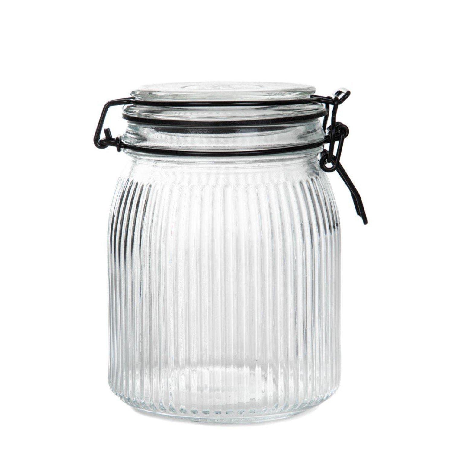 Банка для зберігання Homla RAVEN 1000 мл Прозорий (227059)