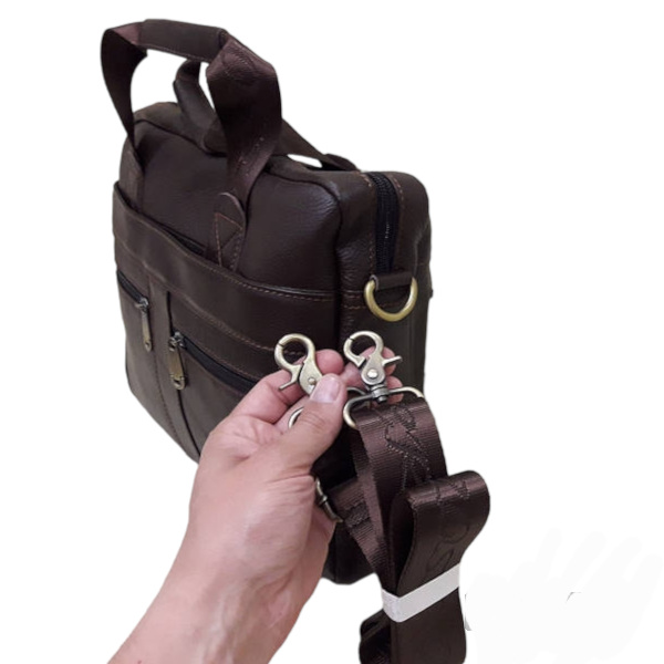 Сумка-портфель N312 Brown (10691249) - фото 4 Сумка-портфель N312 Brown (10691249) - фото 4