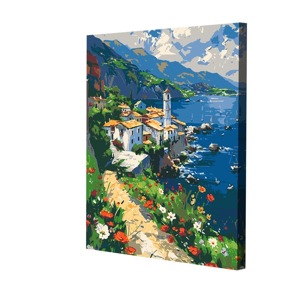 Картина по номерам Riviera Blanca Белый берег 40x50 см (RB-0935) Картина по номерам Riviera Blanca Белый берег 40x50 см (RB-0935)