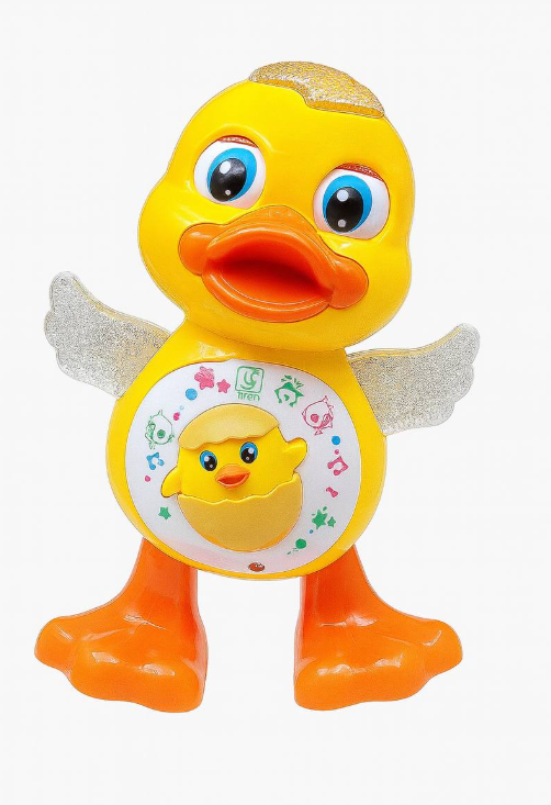 Інтерактивна іграшка Каченя що танцює з підсвіткою та рухомими крилами (8)