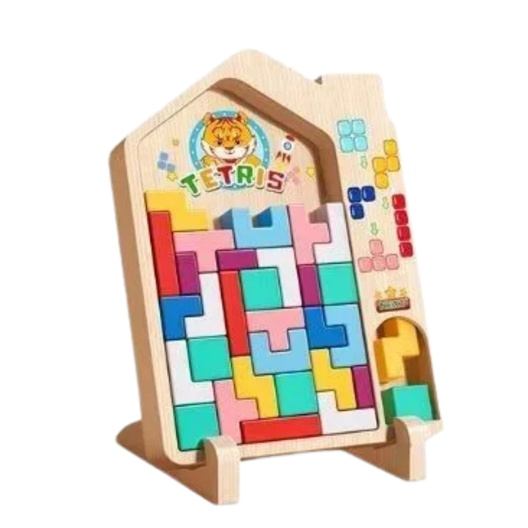 Интерактивная игрушка Тетрис 23,5х18х10 см Разноцветный (Q00725)