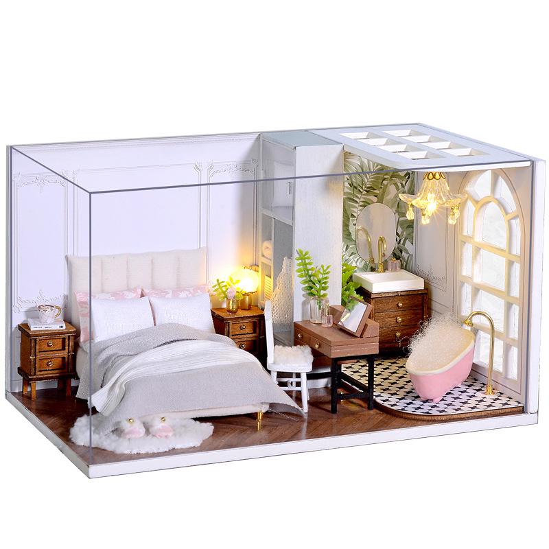 Конструктор Кукольный дом DIY Cute Room QT-011-B Lazy Daily/Enjoyable Life