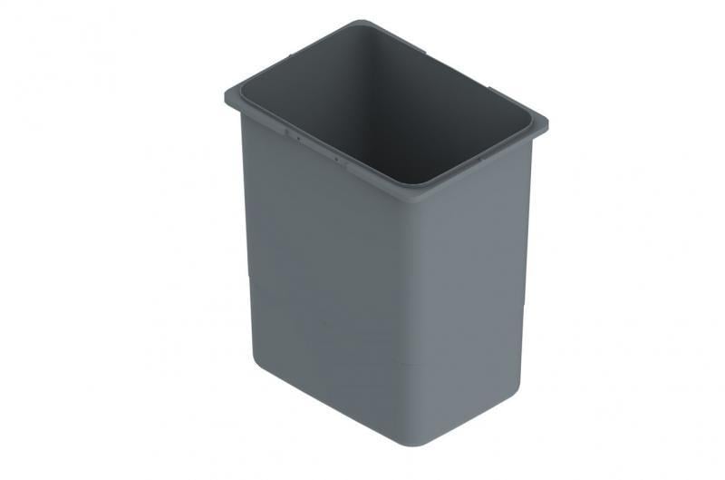 Відро для сміття Rejs Praktiko/JC 20 л Н 395 мм Графіт (TE22.1968.05.007)