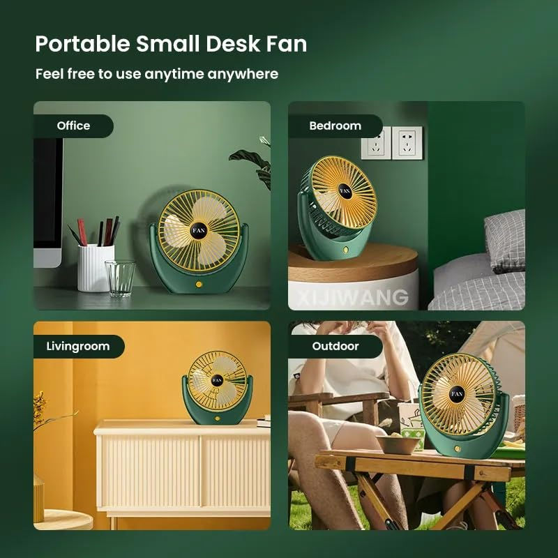 Вентилятор портативний настільний (2612527307) - фото 6