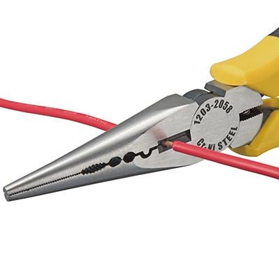 Долгогубцы Tajima CrNi многоцелевые с режущей кромкой 160 мм (1203-2058) - фото 3