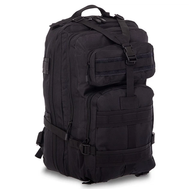 Рюкзак тактический штурмовой рейдовый SP-Sport Heroe 5510 22 л Black (RO02284)