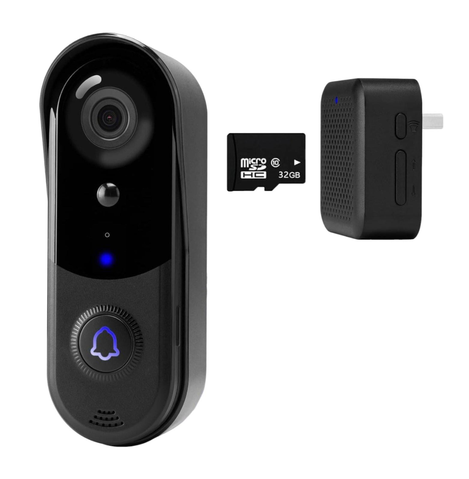 Видеодомофон беспроводная с кнопкой Видеодомофон беспроводная с кнопкой