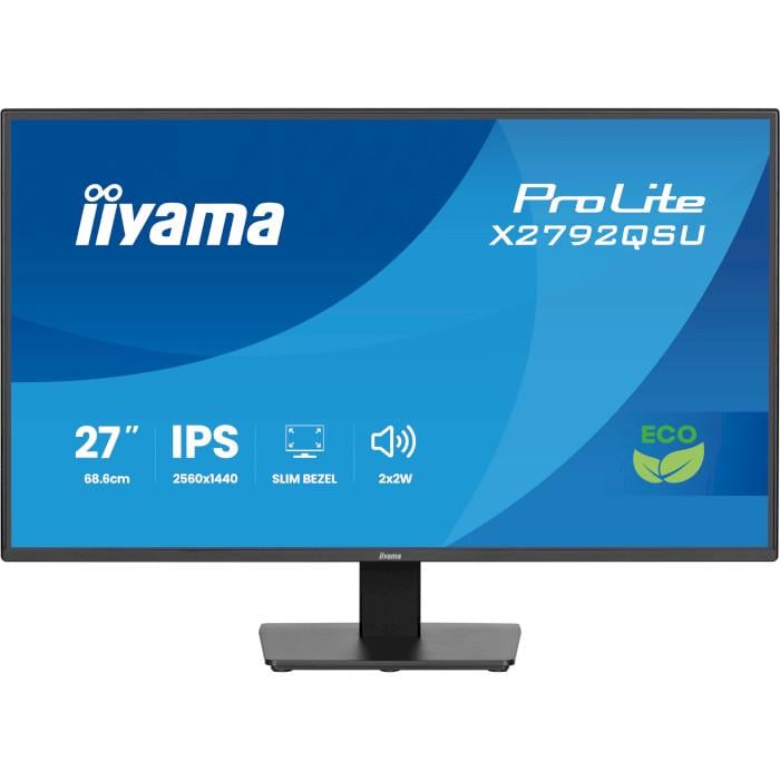 Монитор Iiyama ProLite X2792QSU-B1 Black (32534302)