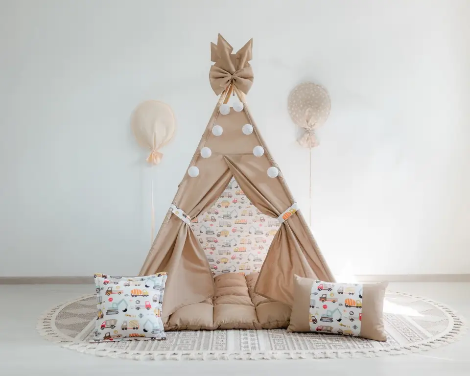 Вигвам для ребенка Машинки с матрасом БОН БОН (0001091) Вигвам для ребенка Машинки с матрасом БОН БОН (0001091)