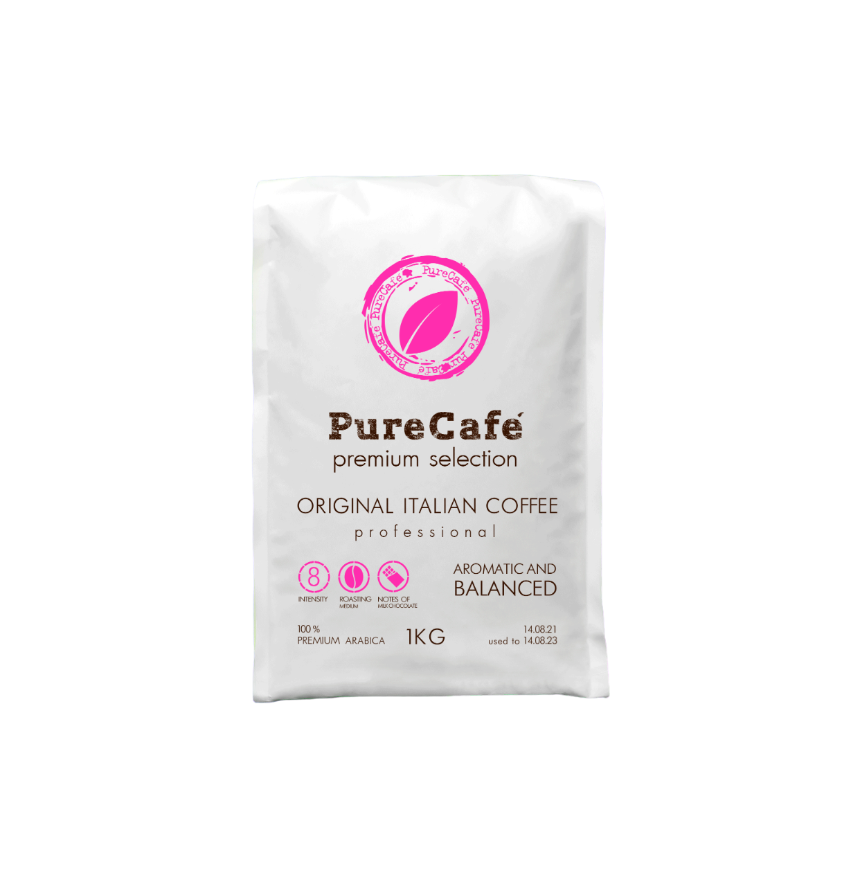 Кава в зернах PureCafe Premium Selection 1 кг