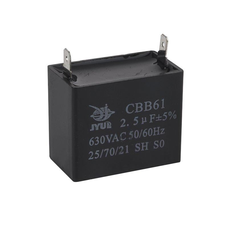 Конденсатор рабочий CBB-61 2,5 мкФ 630В (A539021)