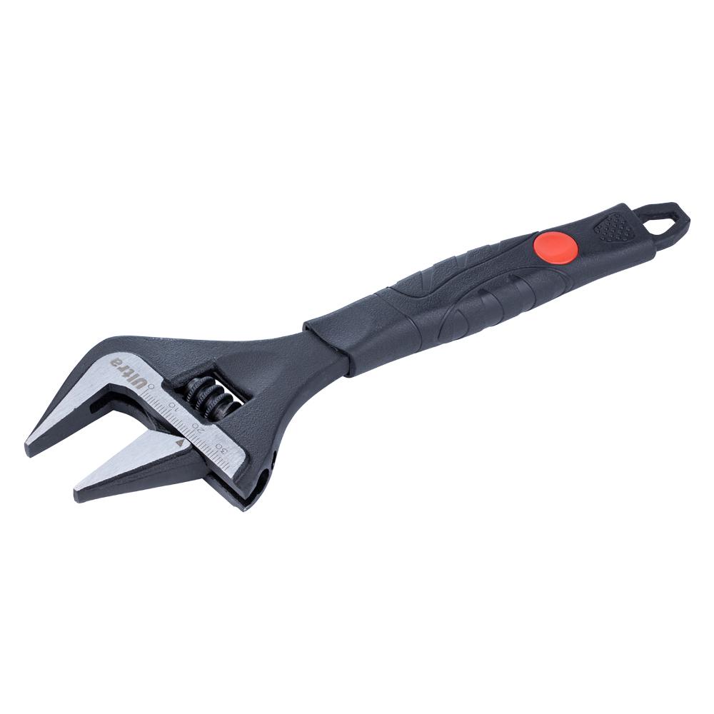 Ключ розвідний з тонкими губами Ultra CrV 215 мм 0-39 мм (4100122) - фото 2