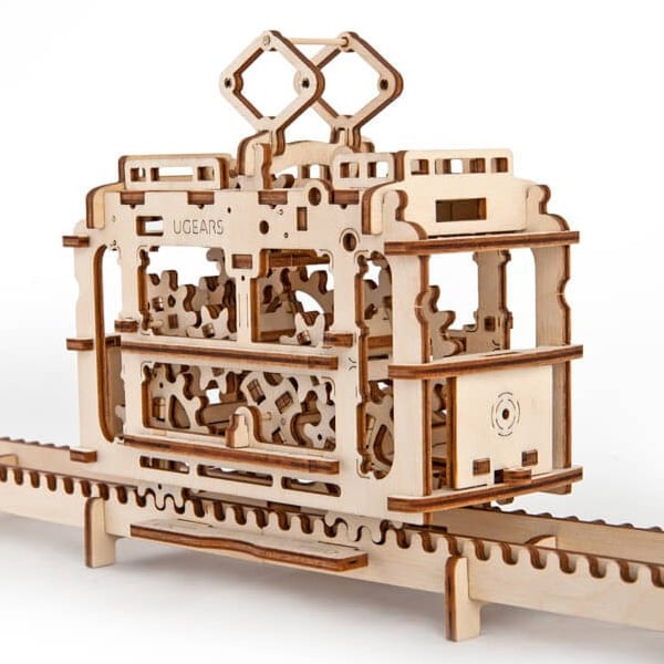 3D пазл механічний UGEARS «Трамвай» - фото 2