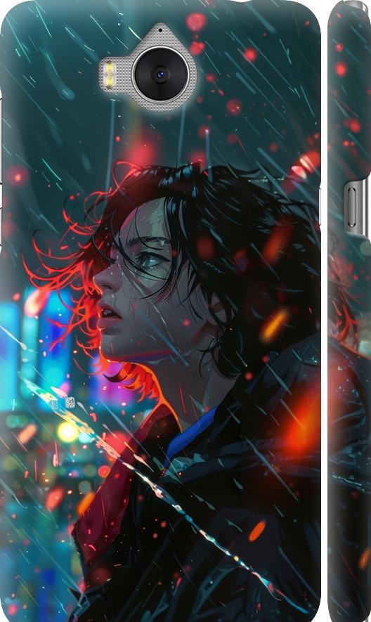 Чехол на Huawei Y5 2017 Ночные огни (6096m-992-42517)