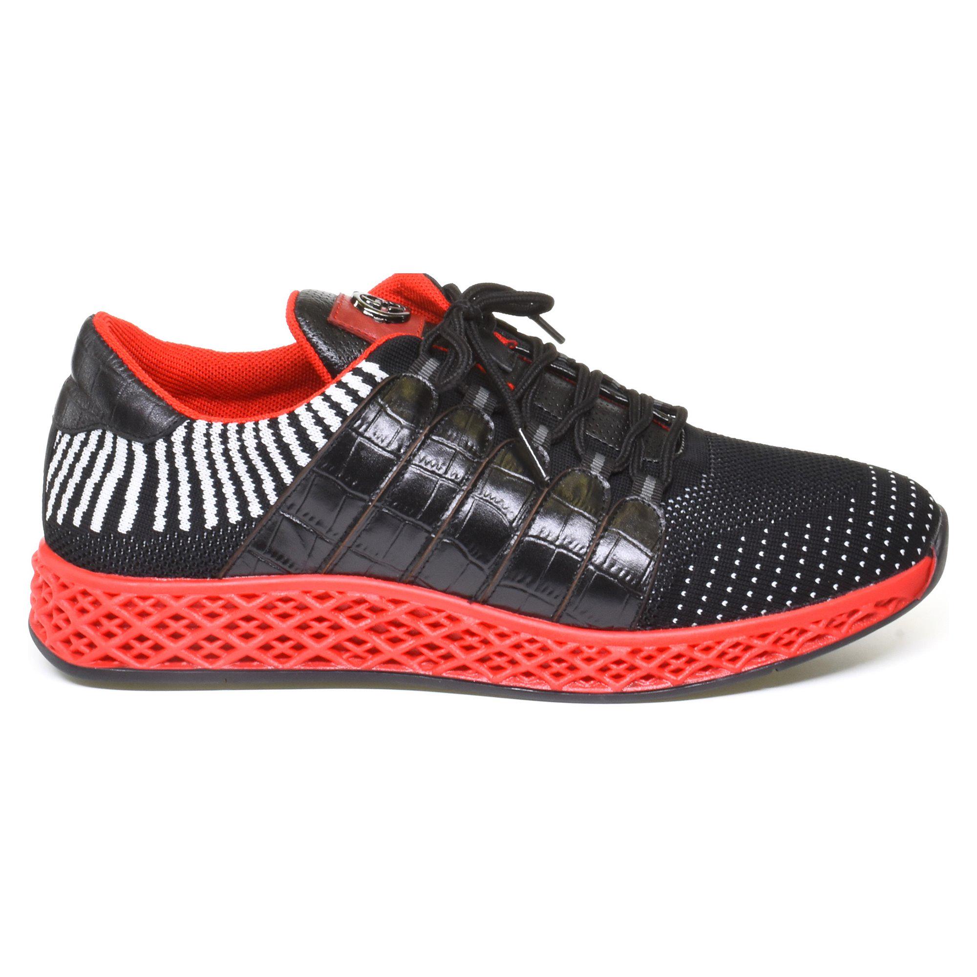 Кроссовки мужские Veritas р. 41 Черный/Красный (34764-41) - фото 7 Кроссовки мужские Veritas р. 41 Черный/Красный (34764-41) - фото 7