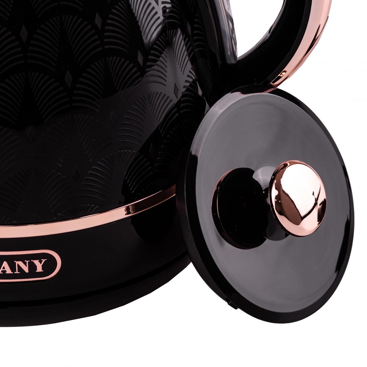 Электрочайник Sokany SK1030B бесшумный 1,7 л Черный (2796) - фото 9