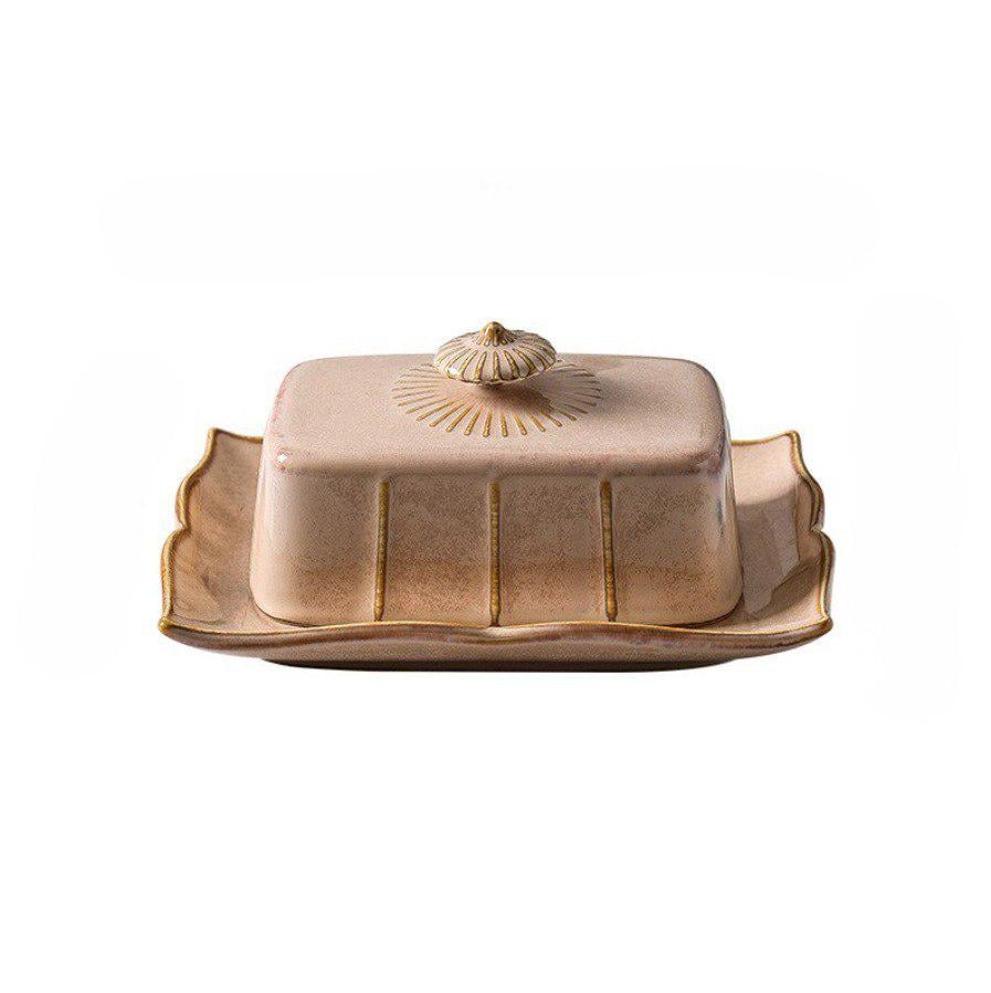 Масленка керамическая Бежевый (К0000000122)