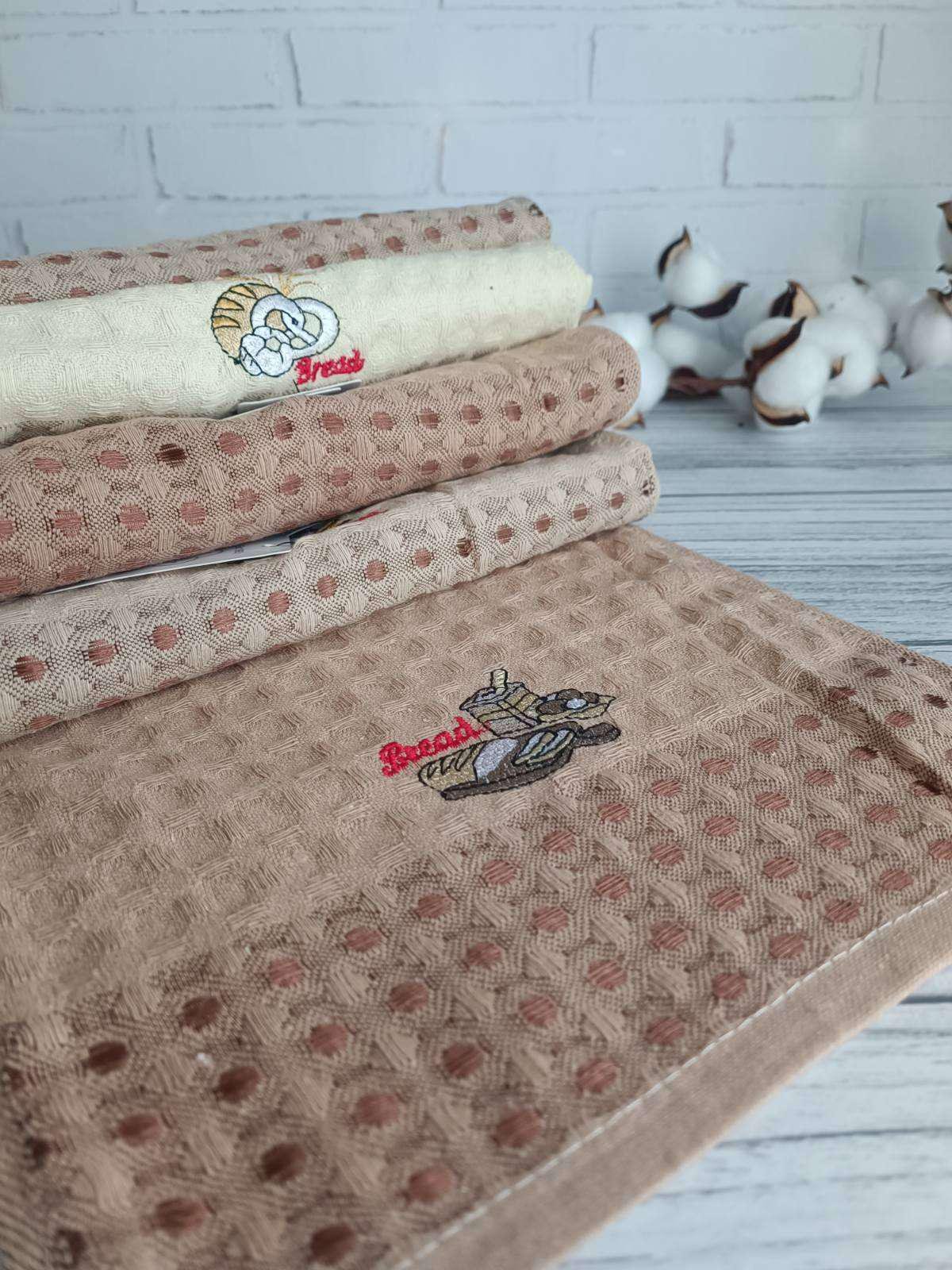 Комплект кухонных полотенец из льна 25x50 см 20 шт. (РКл20-25х50)