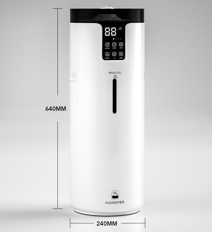 Зволожувач повітря Odyssey-101 з УФ-лампою/пультом ДУ та аромаслотом 16 л (URHJS-19) - фото 5 Зволожувач повітря Odyssey-101 з УФ-лампою/пультом ДУ та аромаслотом 16 л (URHJS-19) - фото 5