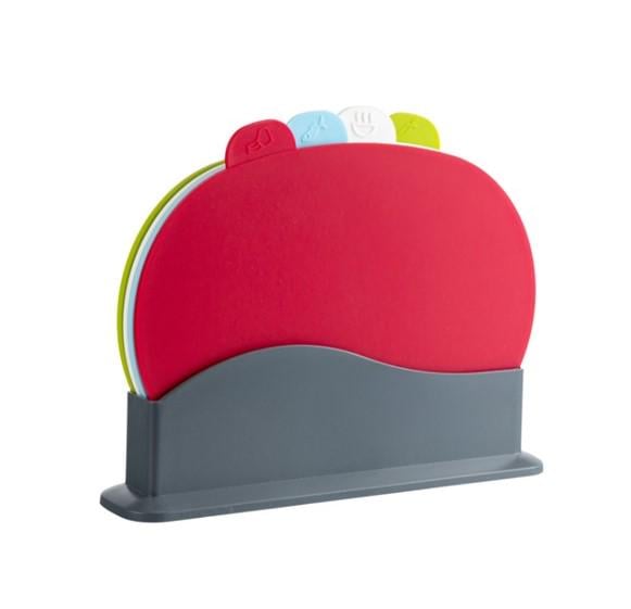 Набор разделочных досок на подставке 27х20х0,5 см 5 шт. (AN0137700)