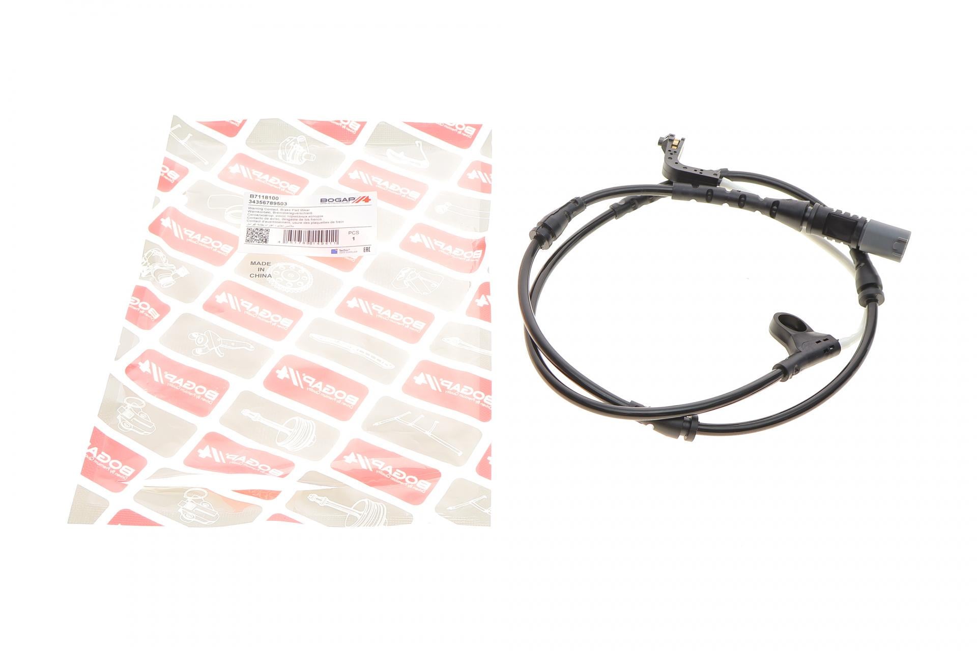Датчик BOGAP износа тормозных колодок передних BMW X5 E70/X6 E71/E72/F16/F86 L 930 мм 08-19 (B7118100)