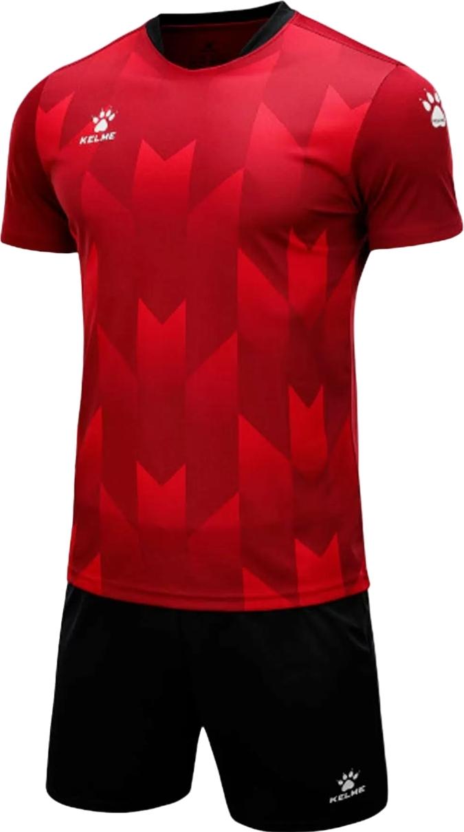 Комплект футбольной формы детский KELME BURGOS 120 см Красный (8251ZB3003.9603)