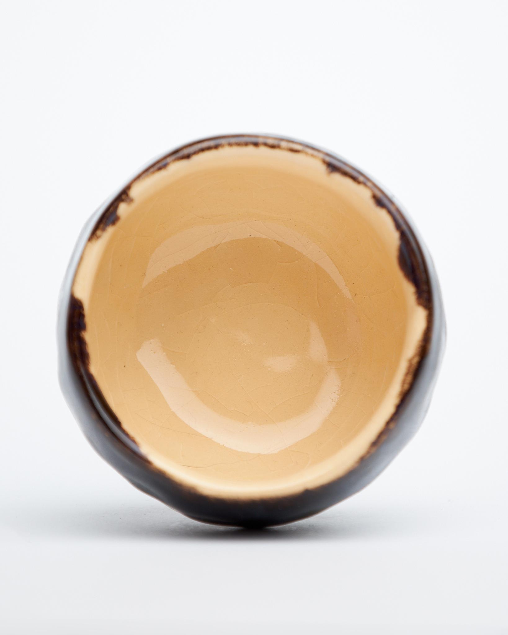 Піала чайна ручної роботи Обсидіан (CUP-027) - фото 4