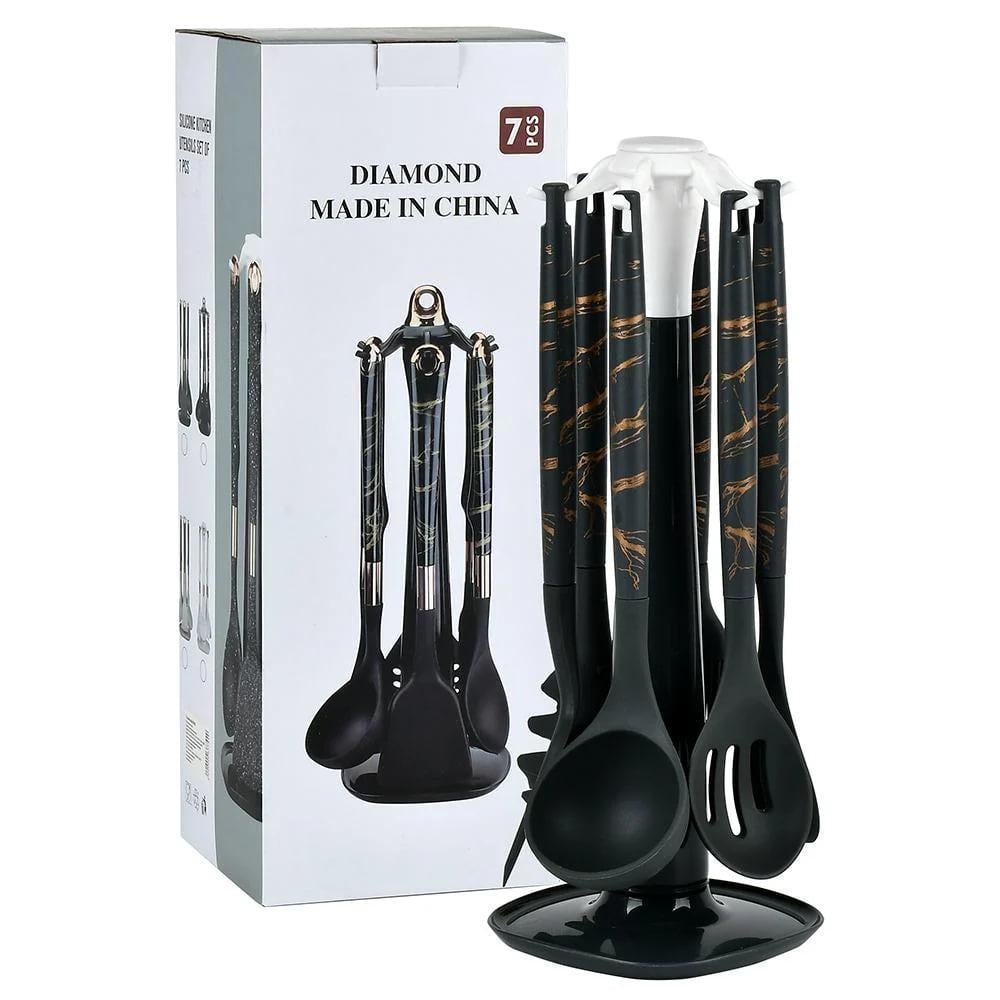 Набір кухонного приладдя на підставці 6 пр. (97560) Набір кухонного приладдя на підставці 6 пр. (97560)