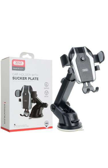 Автомобильный держатель Xo C77 Черно-стальной (MAW-42569_220)