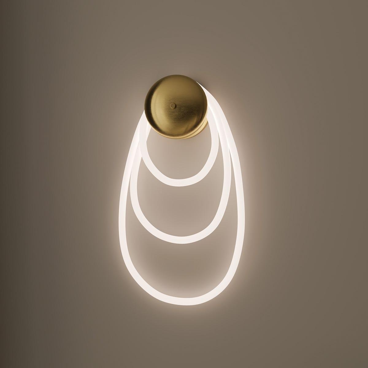 Настенный светильник MJ-Light ROPE WALL 4000K GD (10023)