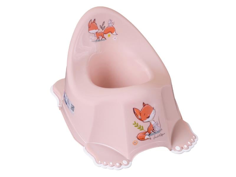 Горщик дитячий антиковзкий forest fairytale Light Pink