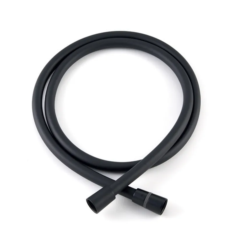 Шланг для душа KOER KB-0804-150-05 силиконовый 150 см Черный матовый (OL-KR4810)