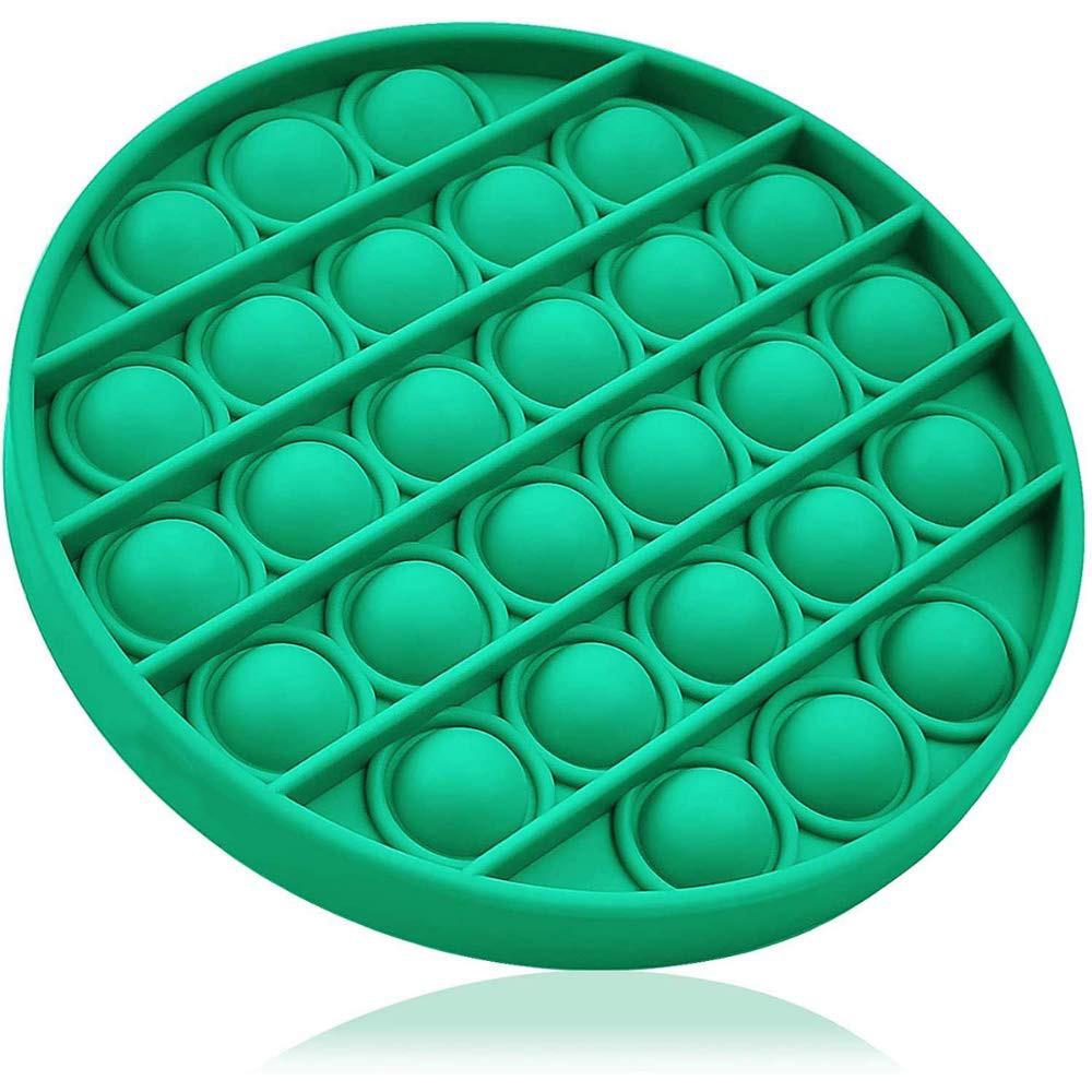 Іграшка-антистрес Pop It Circle 12,5х12,5 см Green (101108) - фото 1