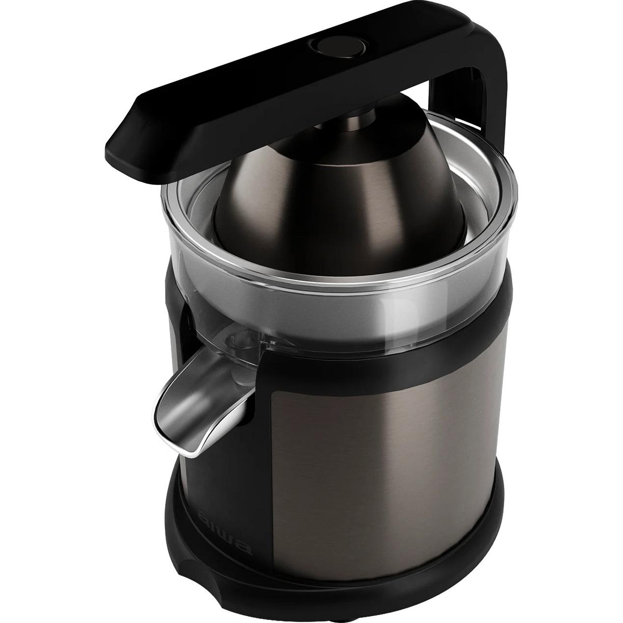 Соковыжималка для цитрусовых AIWA Koryu AJC-5000 с двойным конусом 120 Вт 2,5 л Коричневый (152ada9c) - фото 3