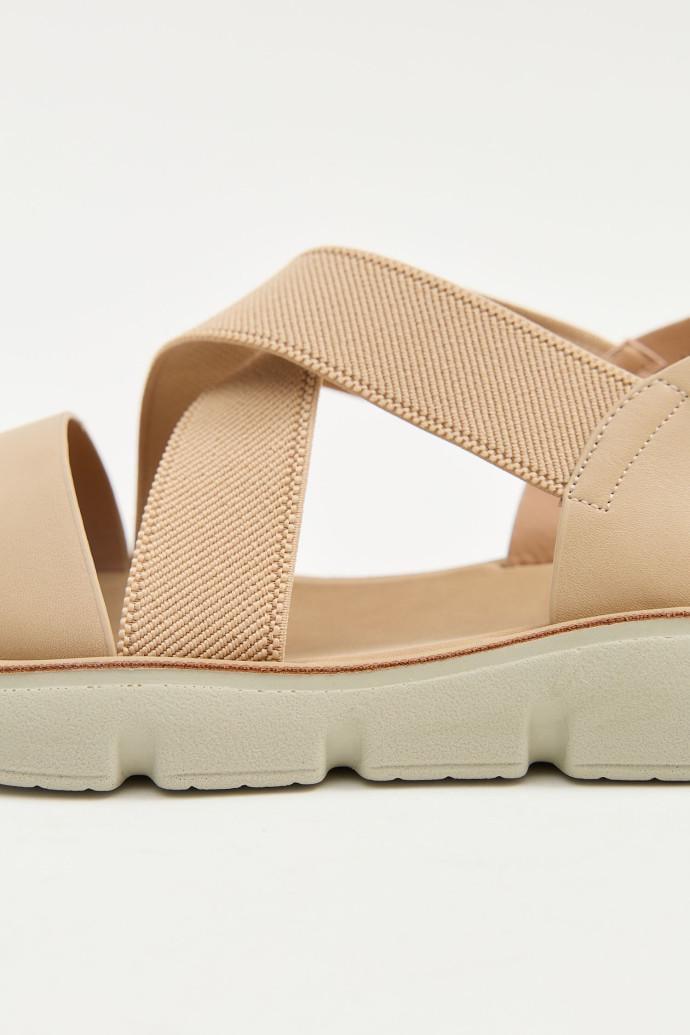 Босоніжки жіночі ALLSY 198414 р. 38 Бежевий (21360_38) - фото 3 Босоніжки жіночі ALLSY 198414 р. 38 Бежевий (21360_38) - фото 3