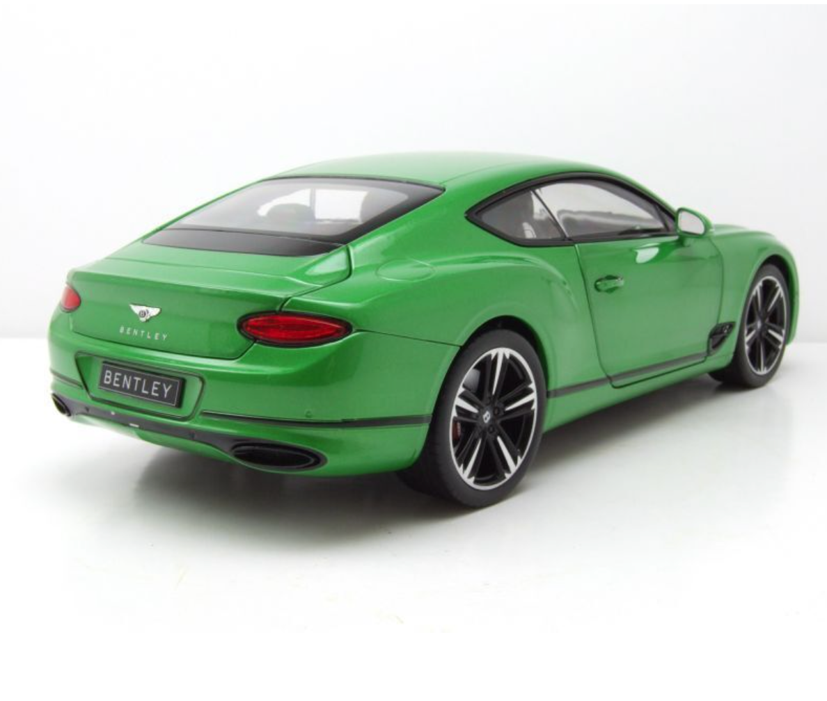 Модель автомобиля Norev 1:18 Bentley Continental GT 2018 Apple Green (182784) - фото 5 Модель автомобиля Norev 1:18 Bentley Continental GT 2018 Apple Green (182784) - фото 5