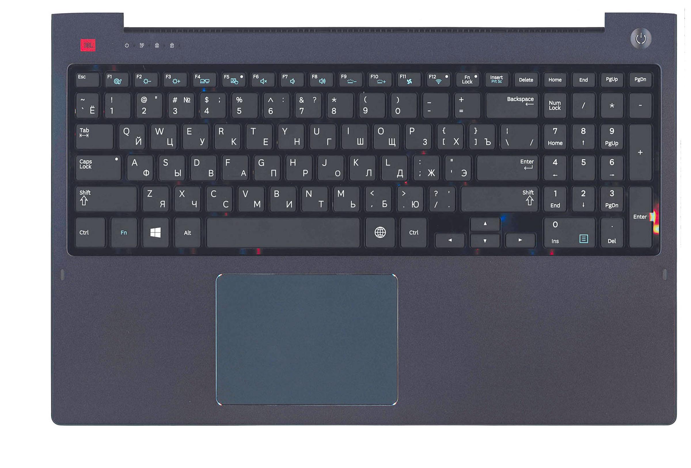 Клавиатура для ноутбука Samsung NP670Z5E-X01 Black TopCase Black