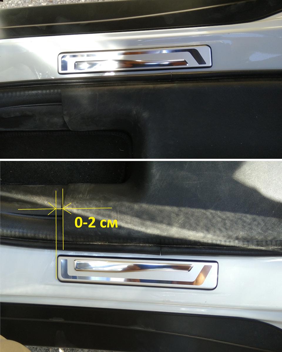 Накладки на пороги LED MZ335052/MZ335052EX Mitsubishi Outlander 3 6 шт. (27504001) - фото 8