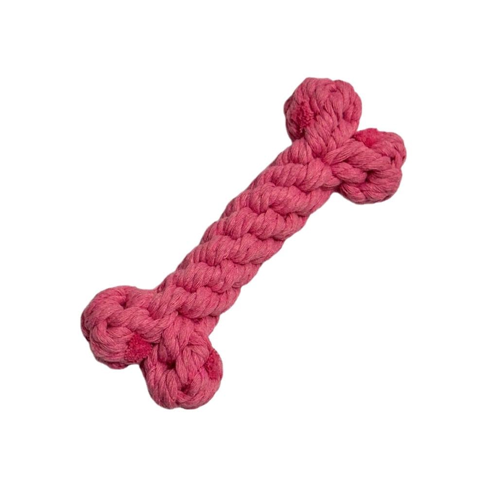 Игрушка для собак и кошек в виде косточки из хлопкового каната (TA0135_2)