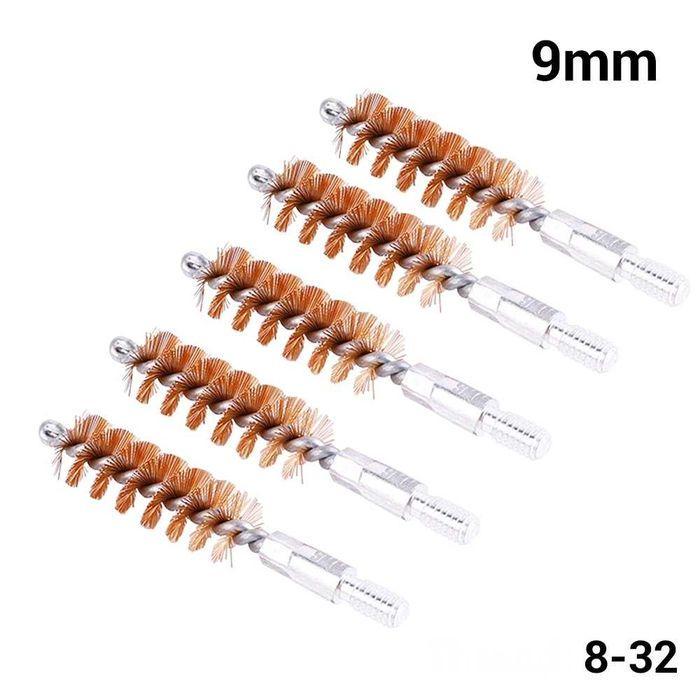 Набор ершей для пистолетов ПМ/Форт на шомпол 9 мм 5 шт. - фото 3 Набор ершей для пистолетов ПМ/Форт на шомпол 9 мм 5 шт. - фото 3