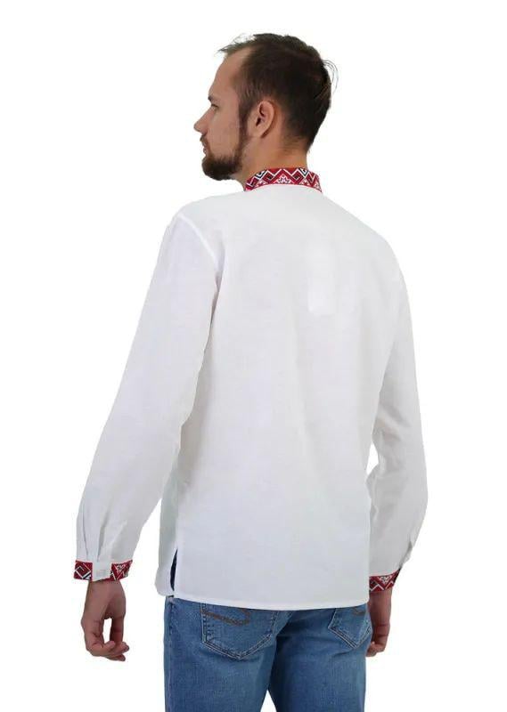 Вышиванка мужская р. 52 Белый (276) - фото 4 Вышиванка мужская р. 52 Белый (276) - фото 4