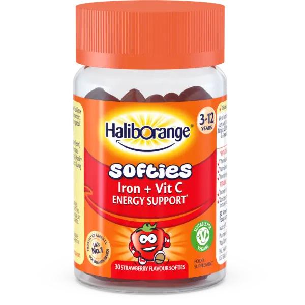 Витаминно-минеральный комплекс для детей Haliborange Kids Iron & Vitamin C Strawberry 30 gummies (000020714)