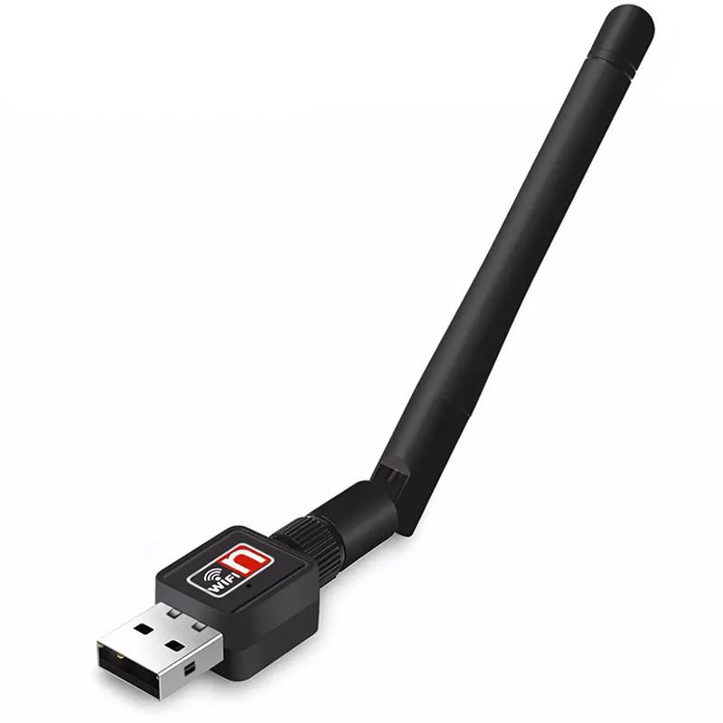 Адаптер сетевой Usb Wifi Addap UWA-02 со съемной антенной 2,4 ГГц 150 Мбит/с