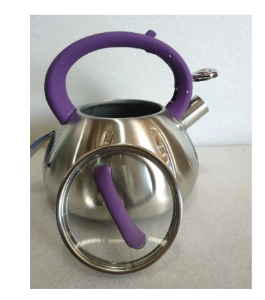 Чайник со свистком Bohmann для газовой/индукционной плиты 3 л (BH 9918 violet) - фото 2 Чайник со свистком Bohmann для газовой/индукционной плиты 3 л (BH 9918 violet) - фото 2