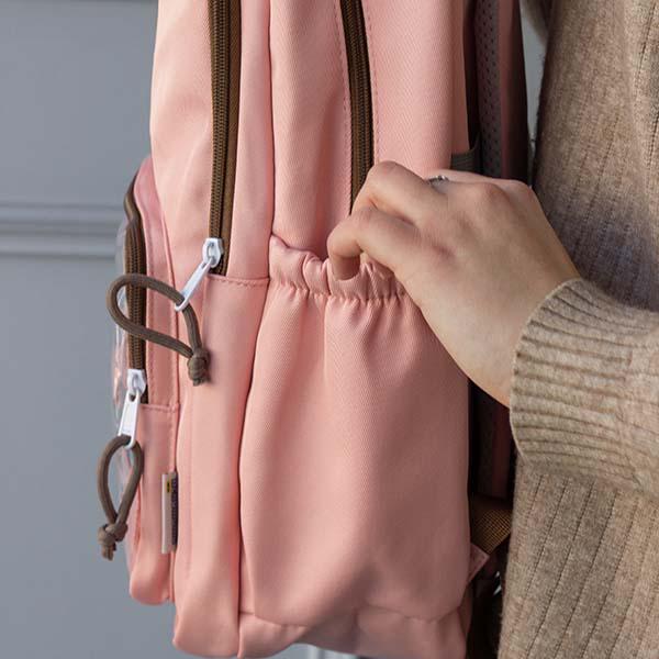 Рюкзак молодежный Capybara 45х31х13 см Розовый (ЦБ-00032201) - фото 2 Рюкзак молодежный Capybara 45х31х13 см Розовый (ЦБ-00032201) - фото 2