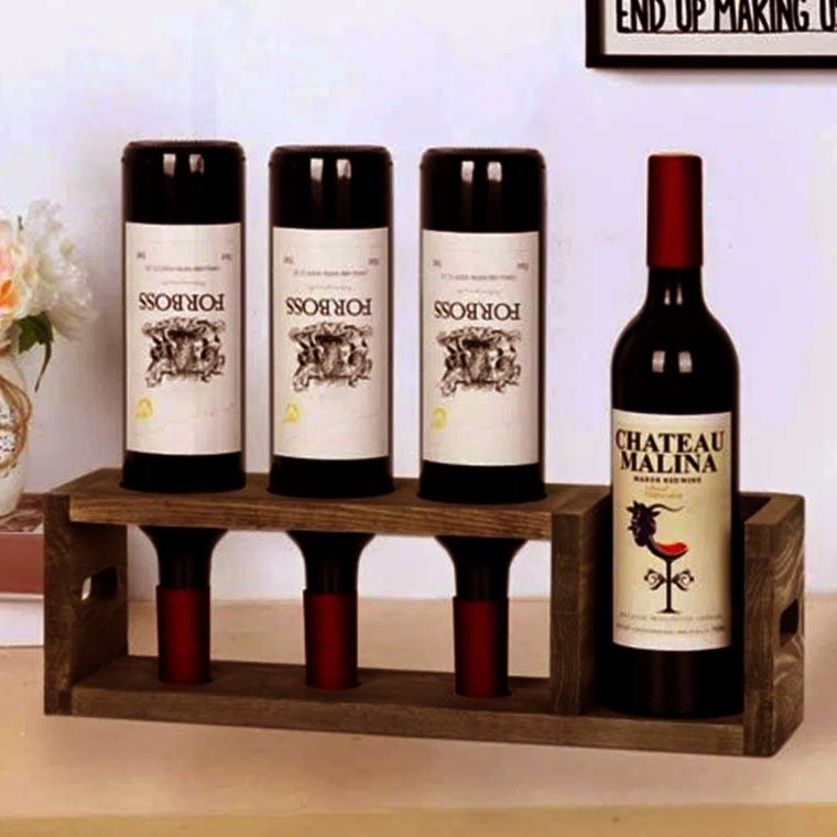 Полка для вина настольная Гларс Капучино (Впс-004909)