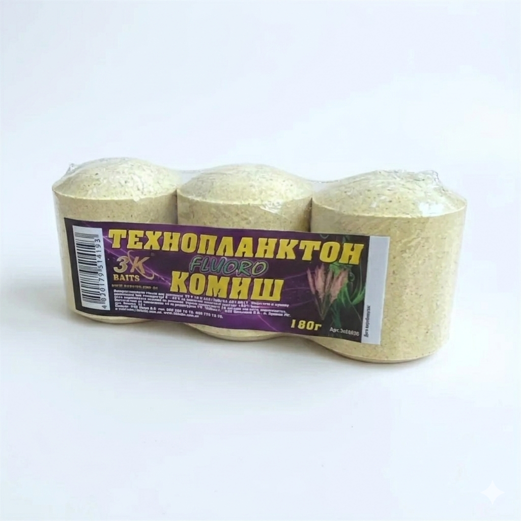 Технопланктон 3K Baits FLUORO камыш 180 г (2541034975)