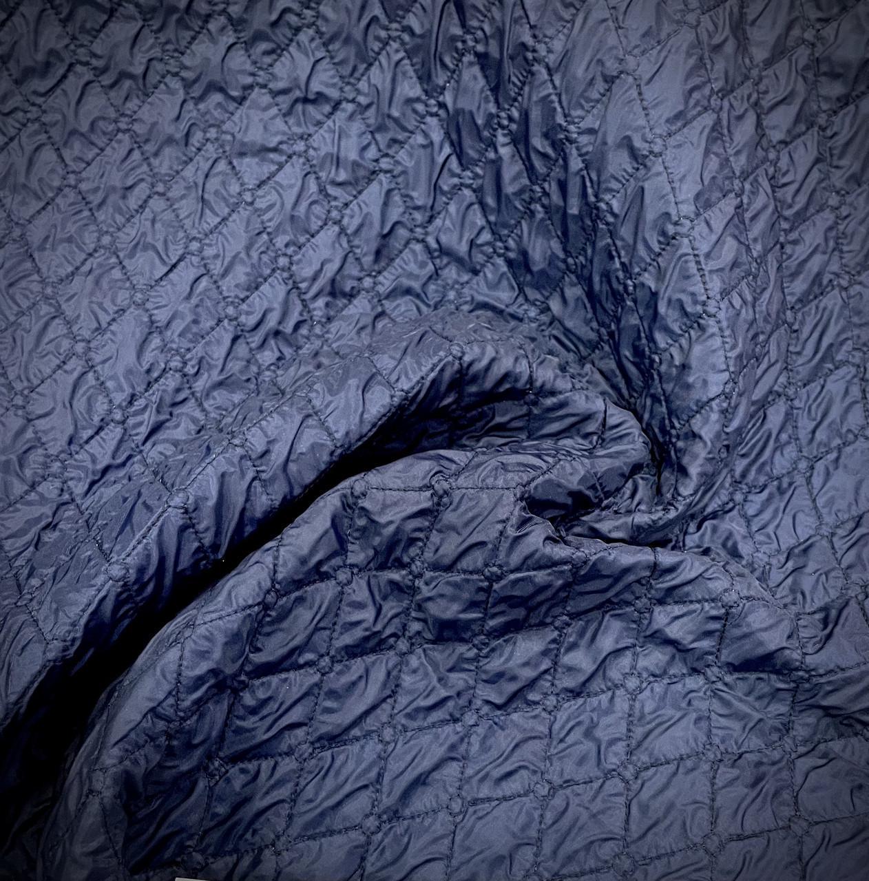 Плащівка стьогана двостороння лаке Синій (24479386) - фото 2 Плащівка стьогана двостороння лаке Синій (24479386) - фото 2