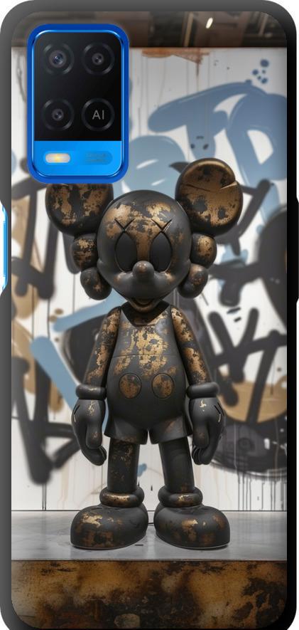 Чехол на Oppo A54 Bronze kaws v2 (6098b-2306-42517)
